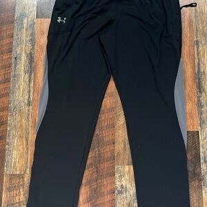 Under Armour Black and Gray Joggers